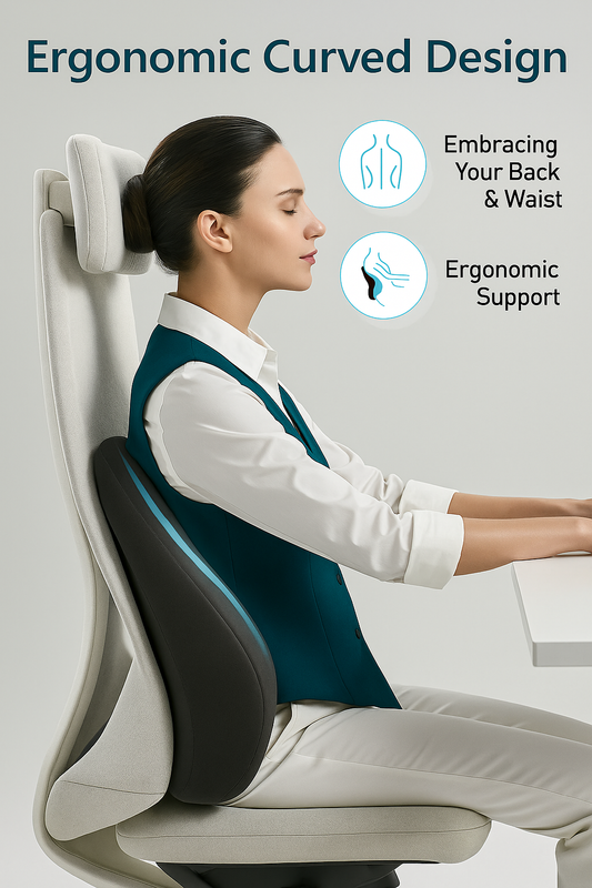 Lumbar Support Pillow.