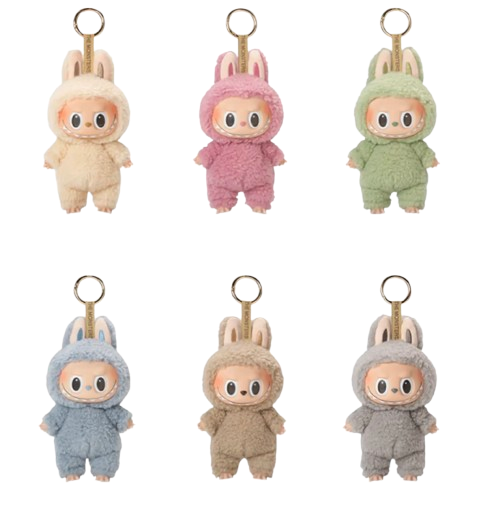 Labubu The Monsters Tasty Macarons Vinyl Plush Pendant Single Blind Box