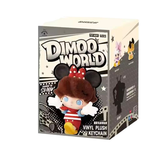 DIMOO World x Disney Series Plush Keychain Single Box